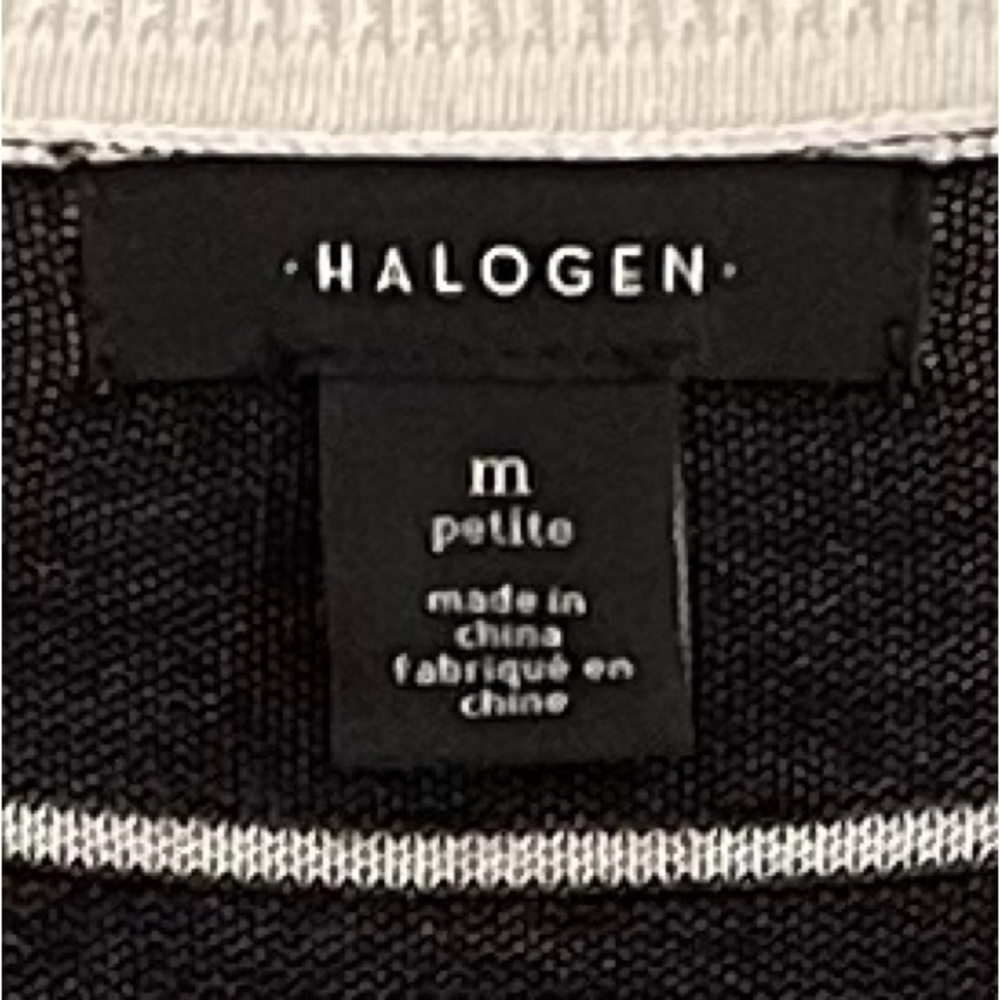 Halogen Windowpane Button-Up M Petite Cardigan - image 7